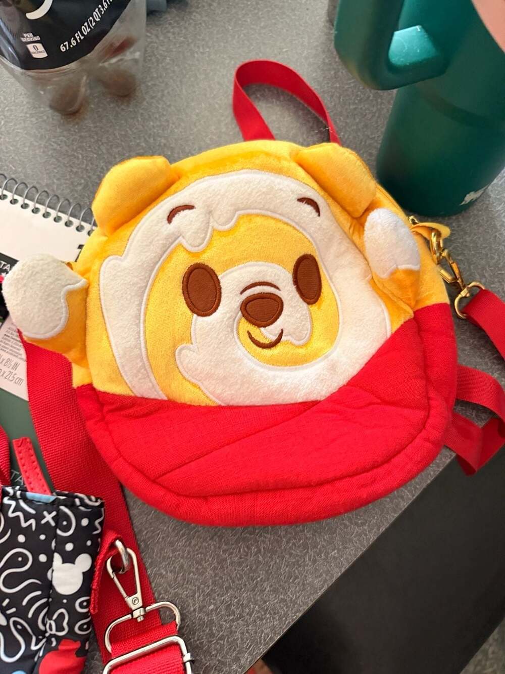 Disney Munchlings Winnie The Pooh Honey Cake Baked Treats Plush Crossbody Bag